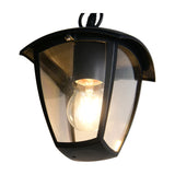 Venta Glass Pendant – Matt Black