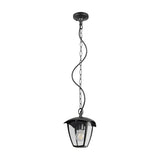 Venta Glass Pendant – Matt Black