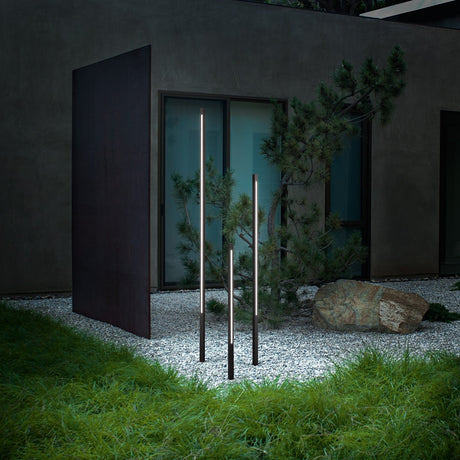 Jedi Bollard Light 400mm - Anthracite in situ