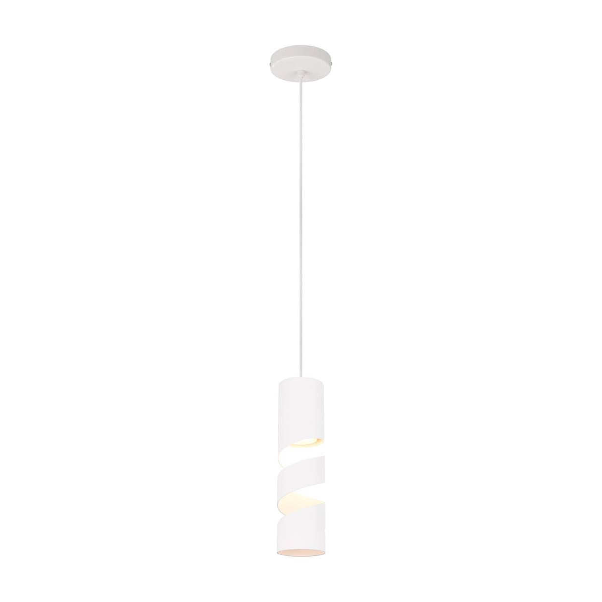 Stream Tube Pendant – Matt White