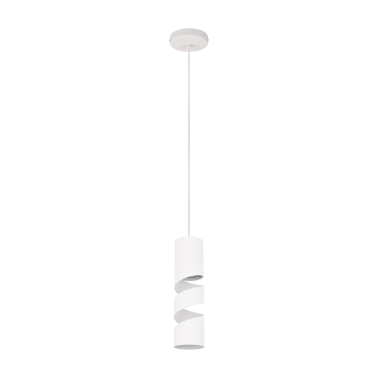 Stream Tube Pendant – Matt White