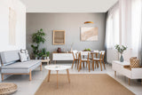 Jasmin G/O Wall Light E27 Wood - Golden Oak