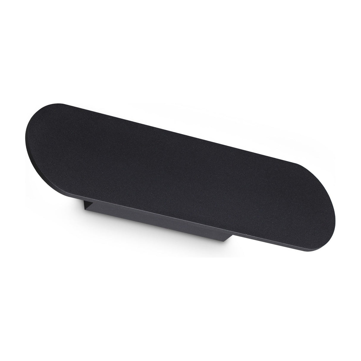 Zig Zag Round Wall Light 330mm - Black