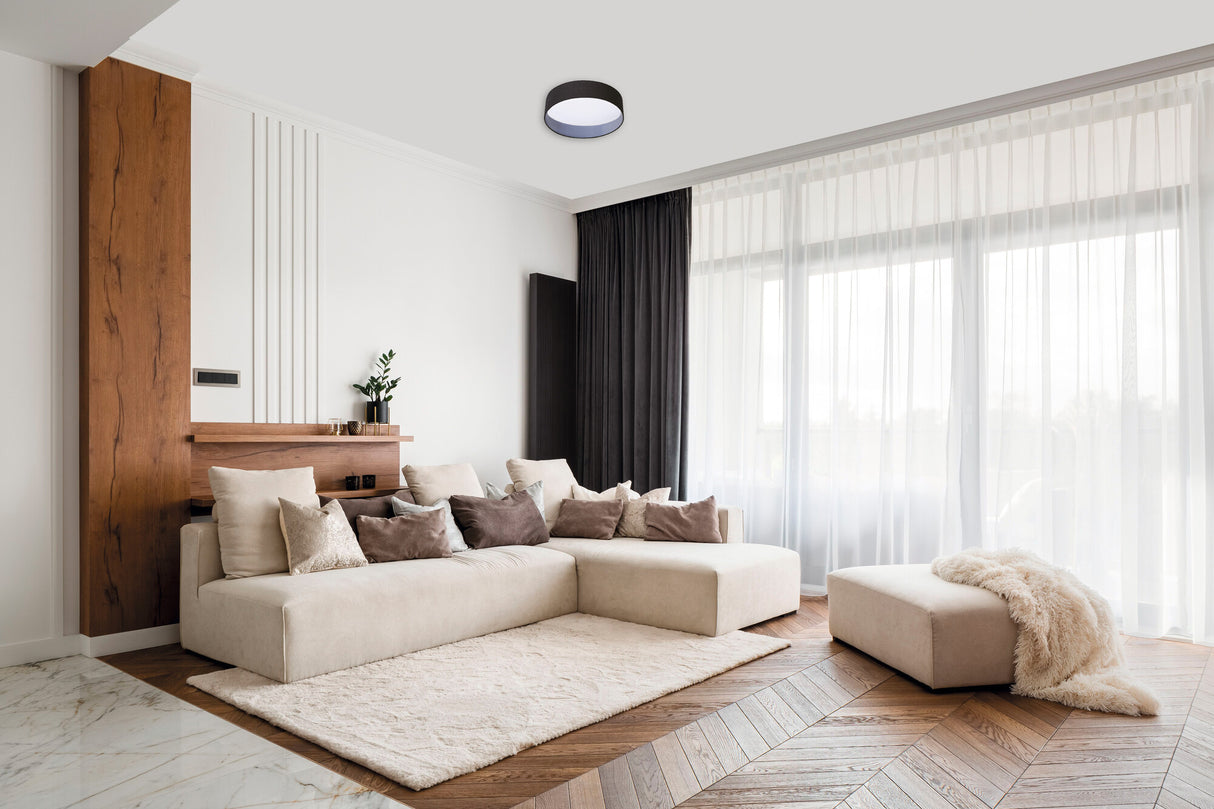 Rifa LED 17.5W Round Ceiling Light Cool White - B/W