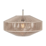 Svea Rattan 46cm Pendant – Cream