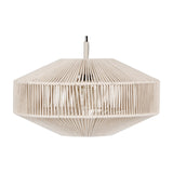 Svea Rattan 46cm Pendant – Cream