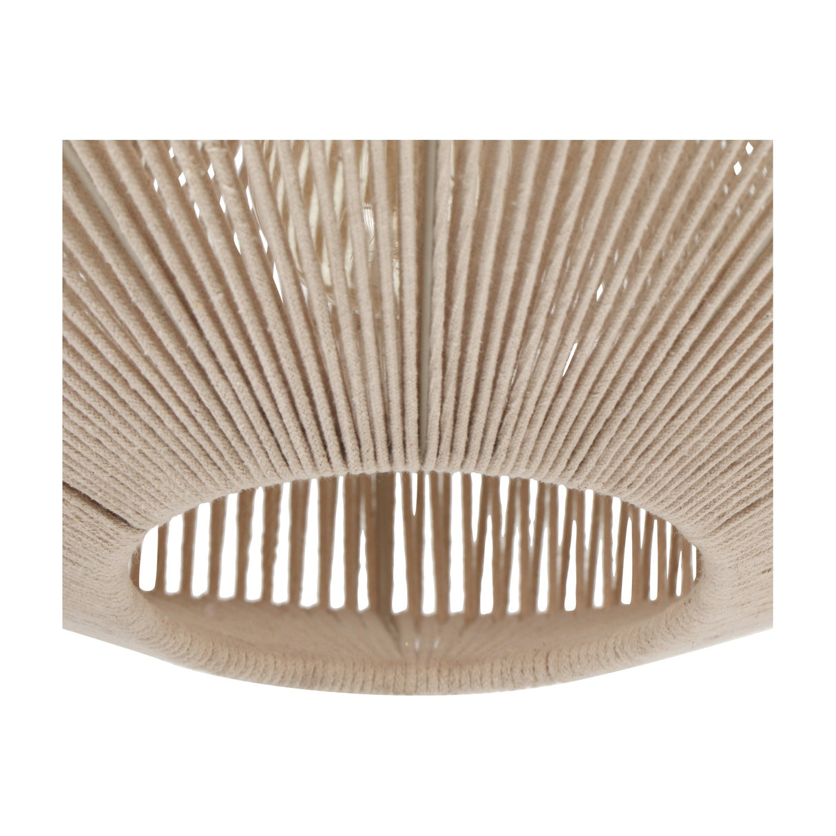 Svea Rattan 46cm Pendant – Cream
