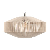 Svea Rattan 61cm Pendant – Cream
