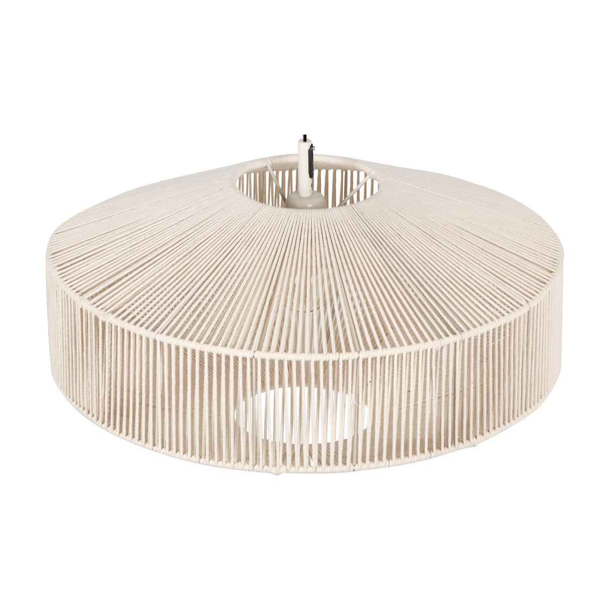 Svea Rattan 61cm Pendant – Cream