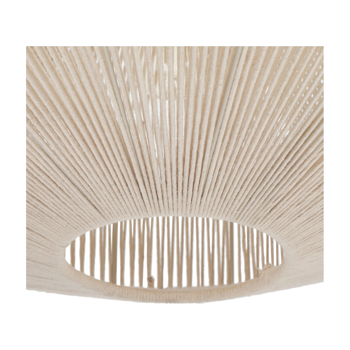 Svea Rattan 61cm Pendant – Cream