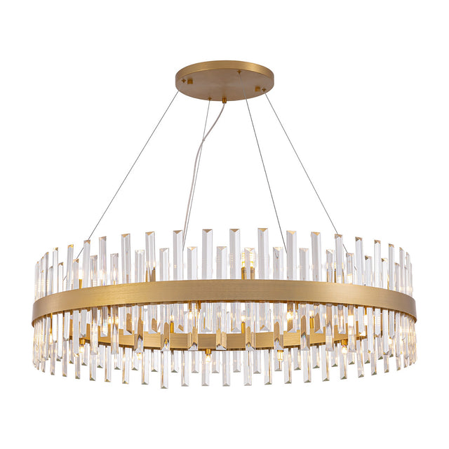 Grace 26 Light Chandelier - Gold