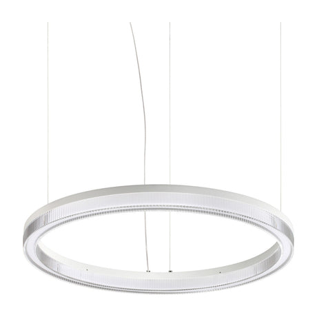 Crown Pendant Light 600mm - White