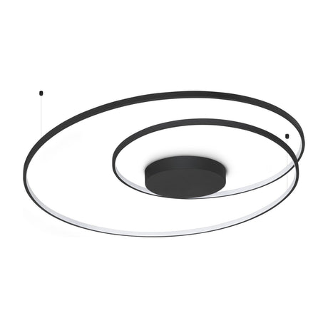 Oz Ceiling Light 1000mm 3000K - Black