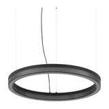 Crown Pendant Light 600mm - Black