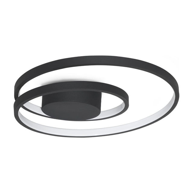 Oz Ceiling Light 400mm 3000K - Black