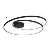 Oz Ceiling Light 800mm 3000K - Black