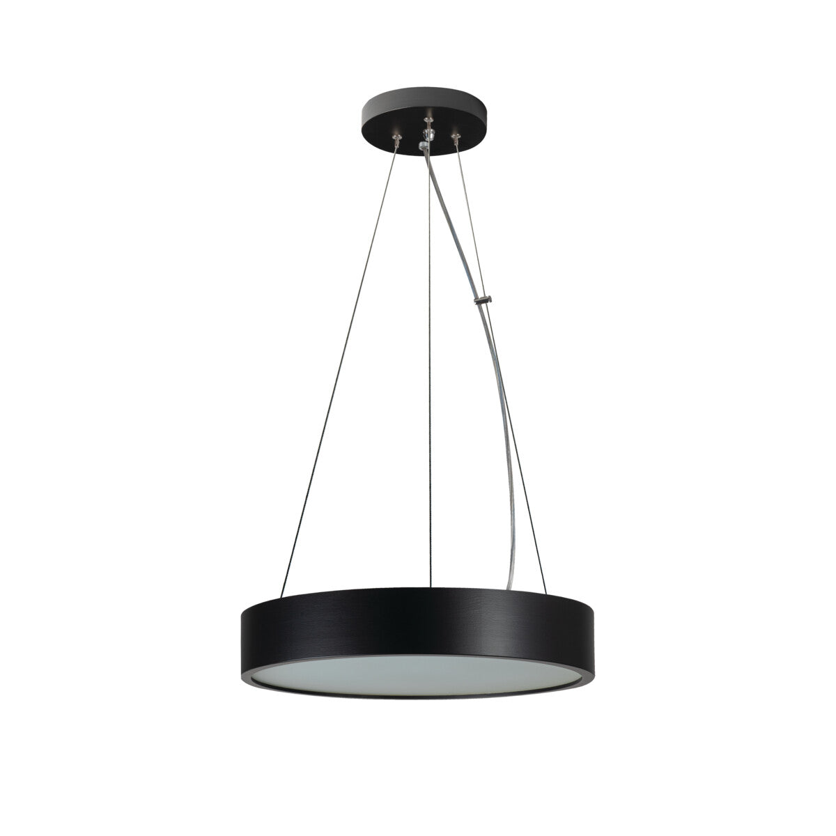 JASMIN Black 370 E27 Pendant Light - Black