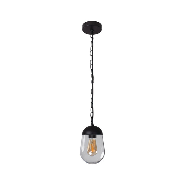Liego 89 Surface Garden Spike Light 15W E27 IP44 - Black