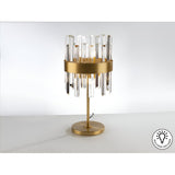 Grace Crystal Table Lamp - Gold