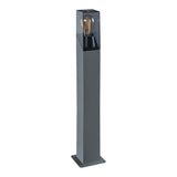 Laven 130x130 Garden Spike Light Surface E27 80cm - Anthracite