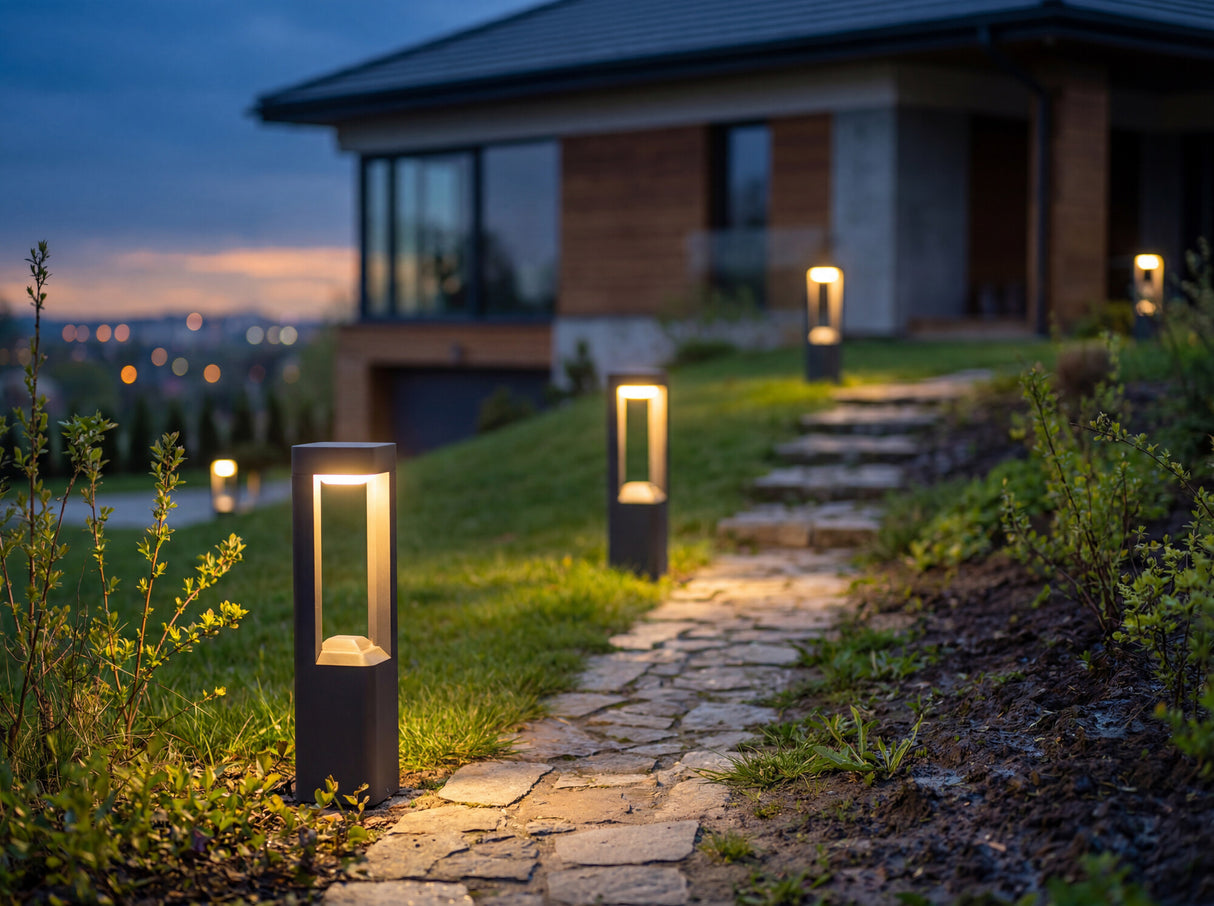 Pevo GX53 11W Surface Garden Spike Light 50 deg - Anthracite