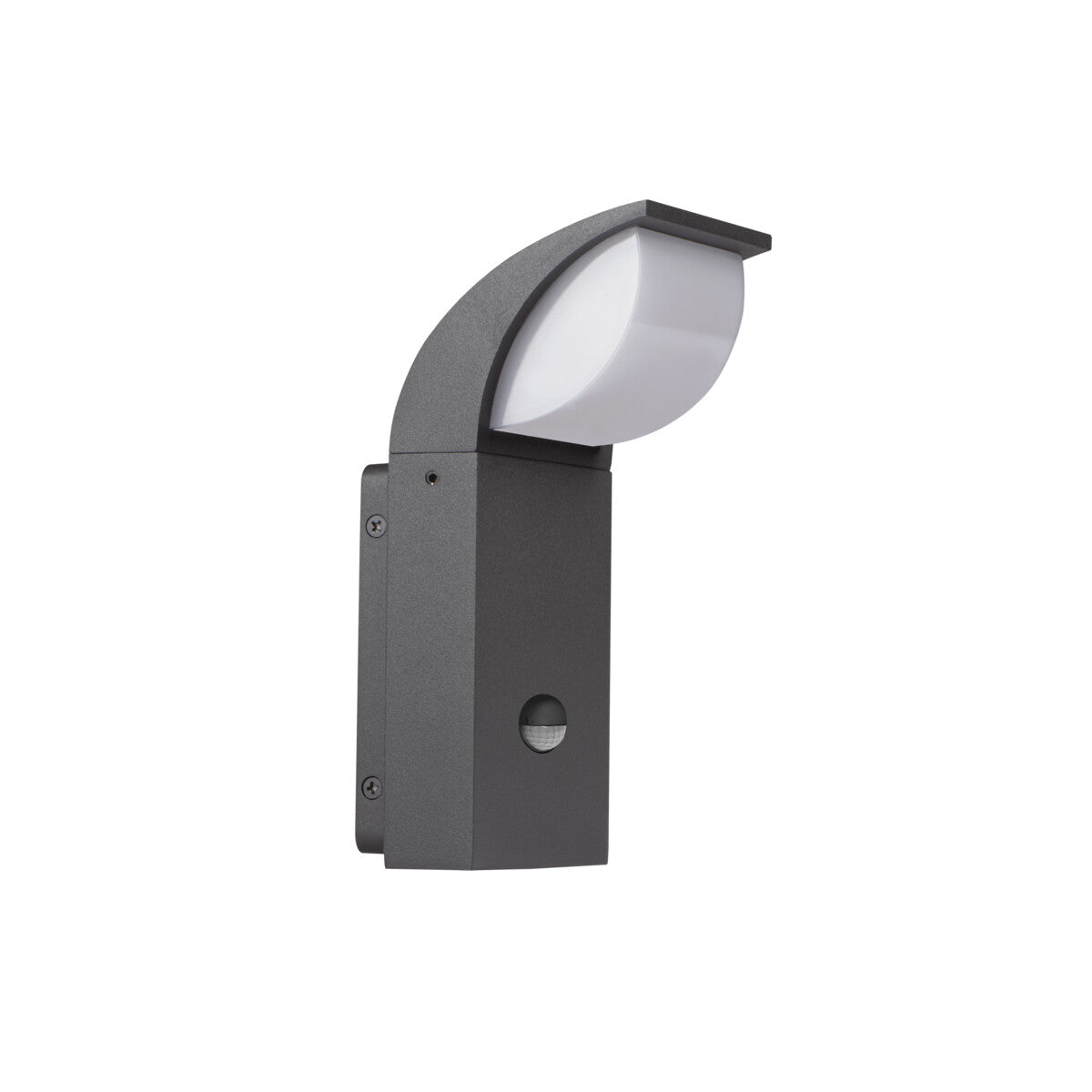 Kanlux Abete 7W Garden Spike Light IP44 in anthracite aluminium, shown on a plain white background.