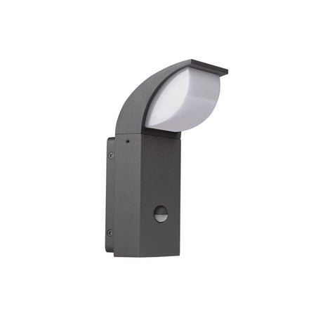 Kanlux Abete 7W Garden Spike Light IP44 in anthracite aluminium, shown on a plain white background.