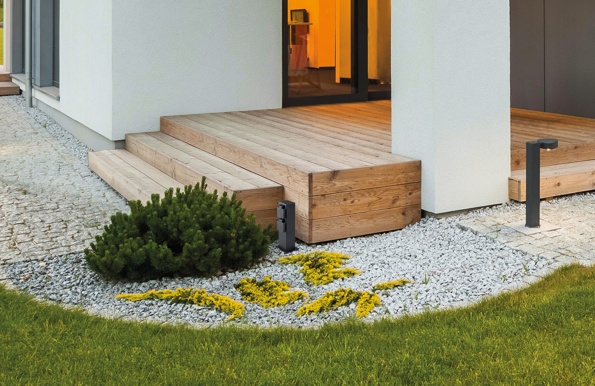 NASTO GU10 Garden Spike Light IP44 - Anthracite