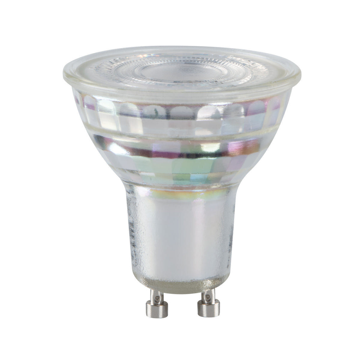 IQ-LEDEX GU10 LED Spotlight Bulb 4.7W 89W-eq 100° 850lm - Warm White