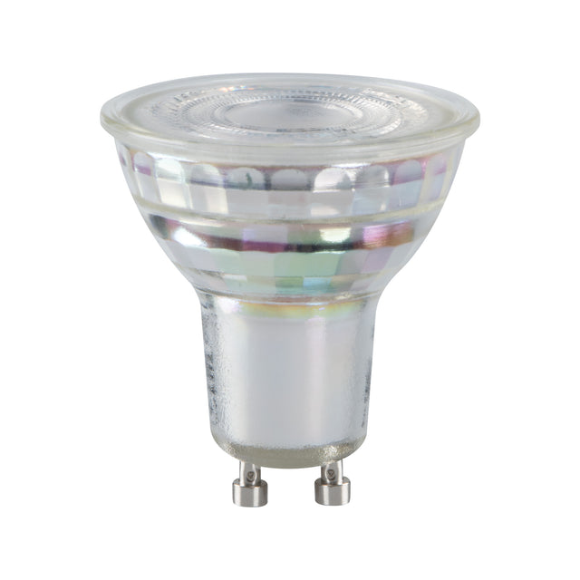 IQ-LEDEX GU10 LED Spotlight Bulb 4.7W 89W-eq 100° 850lm - Warm White