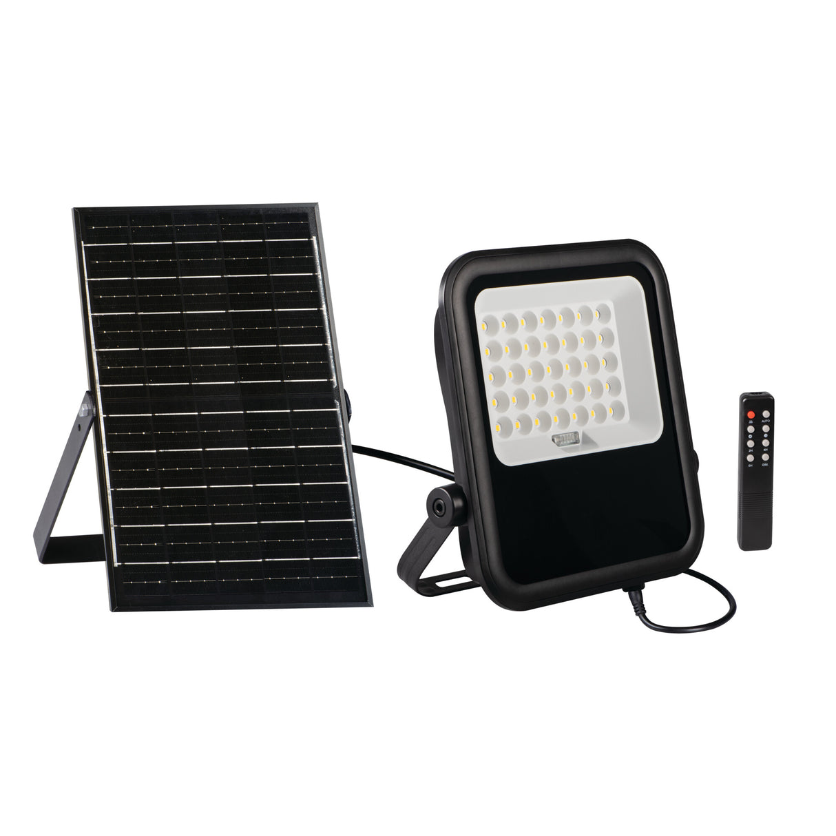 FL Sone 270x50 15W Solar LED Bulkhead IP65 - Anthracite