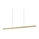 Dorica Linear Pendant Light - Brass
