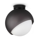 Bloom Semi Flush Ceiling Light 220mm - Black