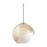 Bloom Pendant Light 300mm - Brass