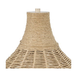 Janne Rattan Lantern Pendant – Matt Black