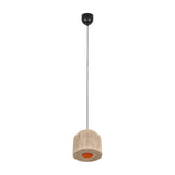Smilla Dome Pendant – Matt Black