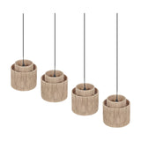 Smilla 4 Light Linear Chandelier – Matt Black