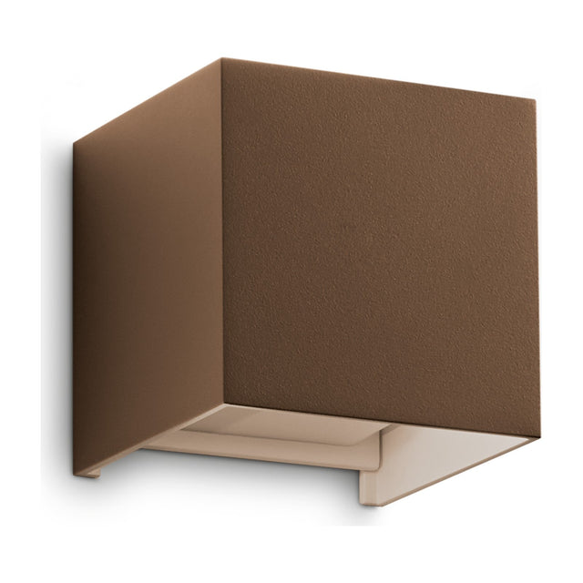 Atom Outdoor Wall Light 100mm - Coffee