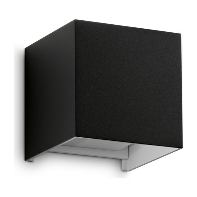 Atom Outdoor Wall Light 100mm - Black