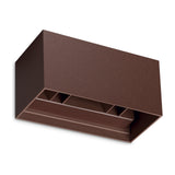 Atom Outdoor Wall Light 200mm - Coffee