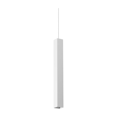 Look Square Pendant Light - White