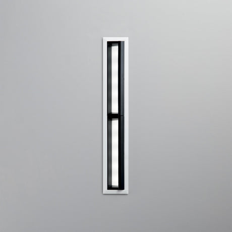 Lika Recessed Wall Washer 21W 3000K - White in situ