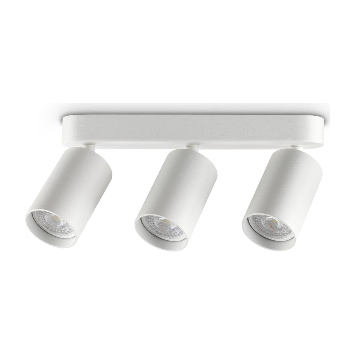 Dynamite Round Triple Spotlight - White