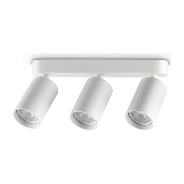 Dynamite Round Triple Spotlight - White