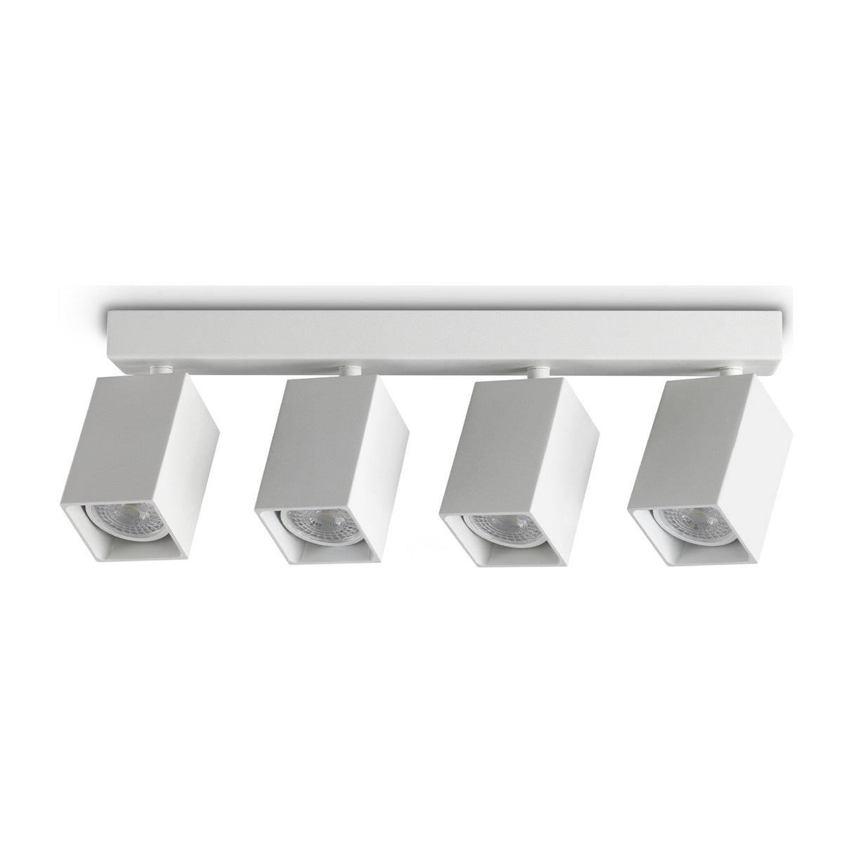 Dynamite Square Quad Spotlight Bar - White