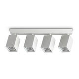 Dynamite Square Quad Spotlight Bar - White