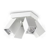 Dynamite Square Quad Spotlight - White