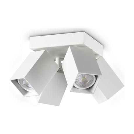 Dynamite Square Quad Spotlight - White