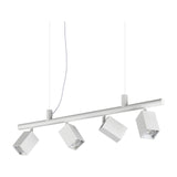 Dynamite Square Cluster Pendant Light - White