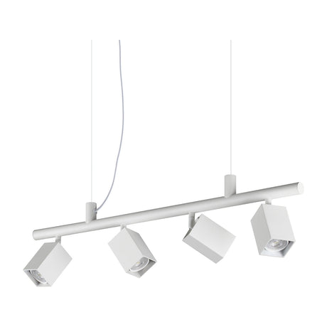 Dynamite Square Cluster Pendant Light - White